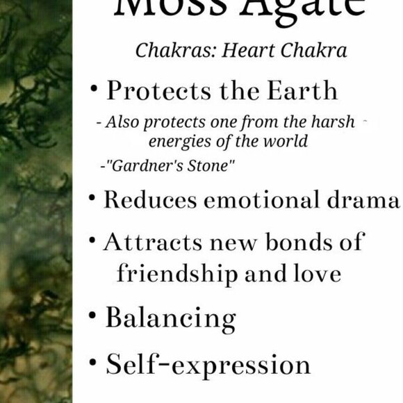 COPY - GREEN MOSS AGATE SILVER RING - Picture 5 of 6